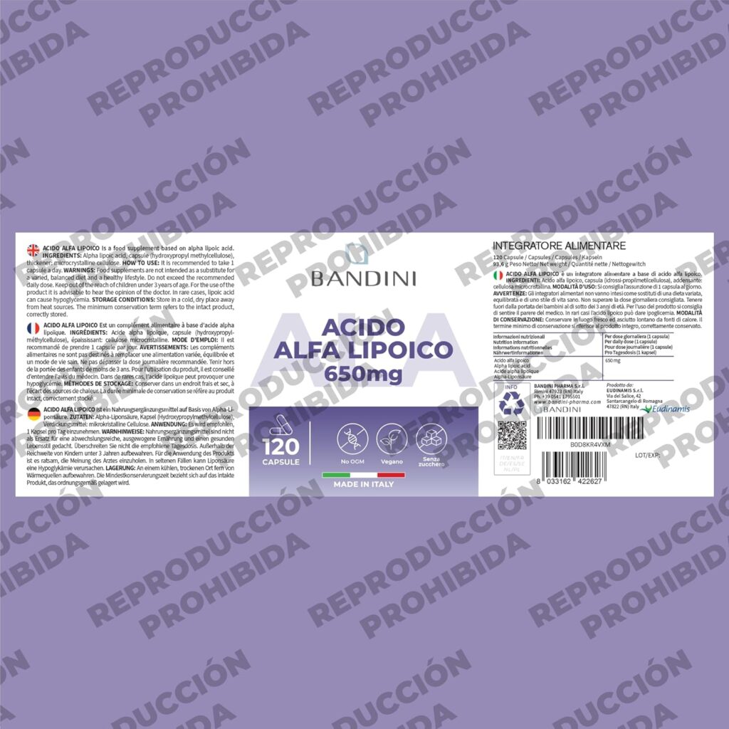 ALA Bandini etiqueta