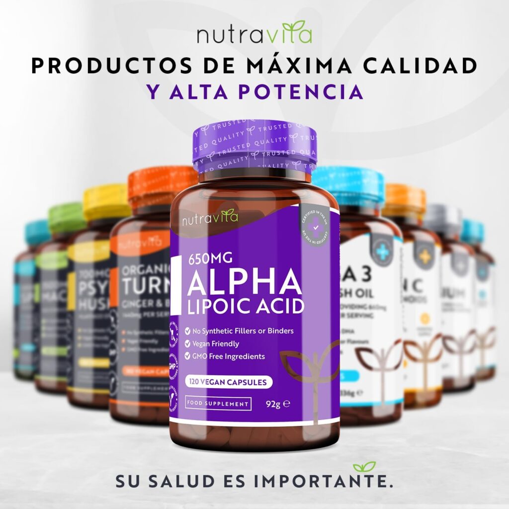 familia de productos de la marca Nutravita