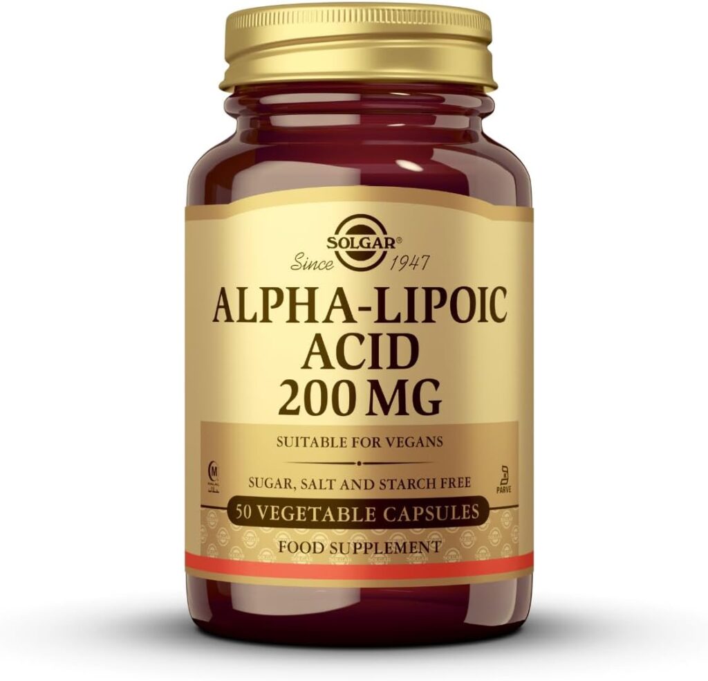 acido alfa lipoico solgar 200mg 50 capsulas